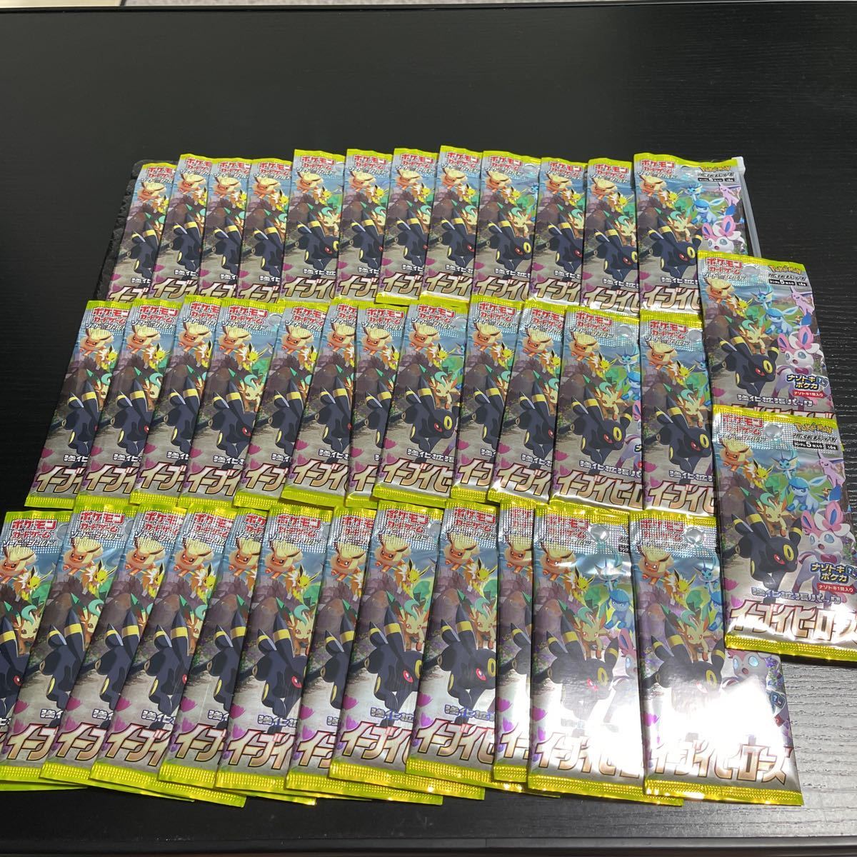 ポケモンカード イーブイヒーローズ 38パック 0 未開封 ポケカポケモン
