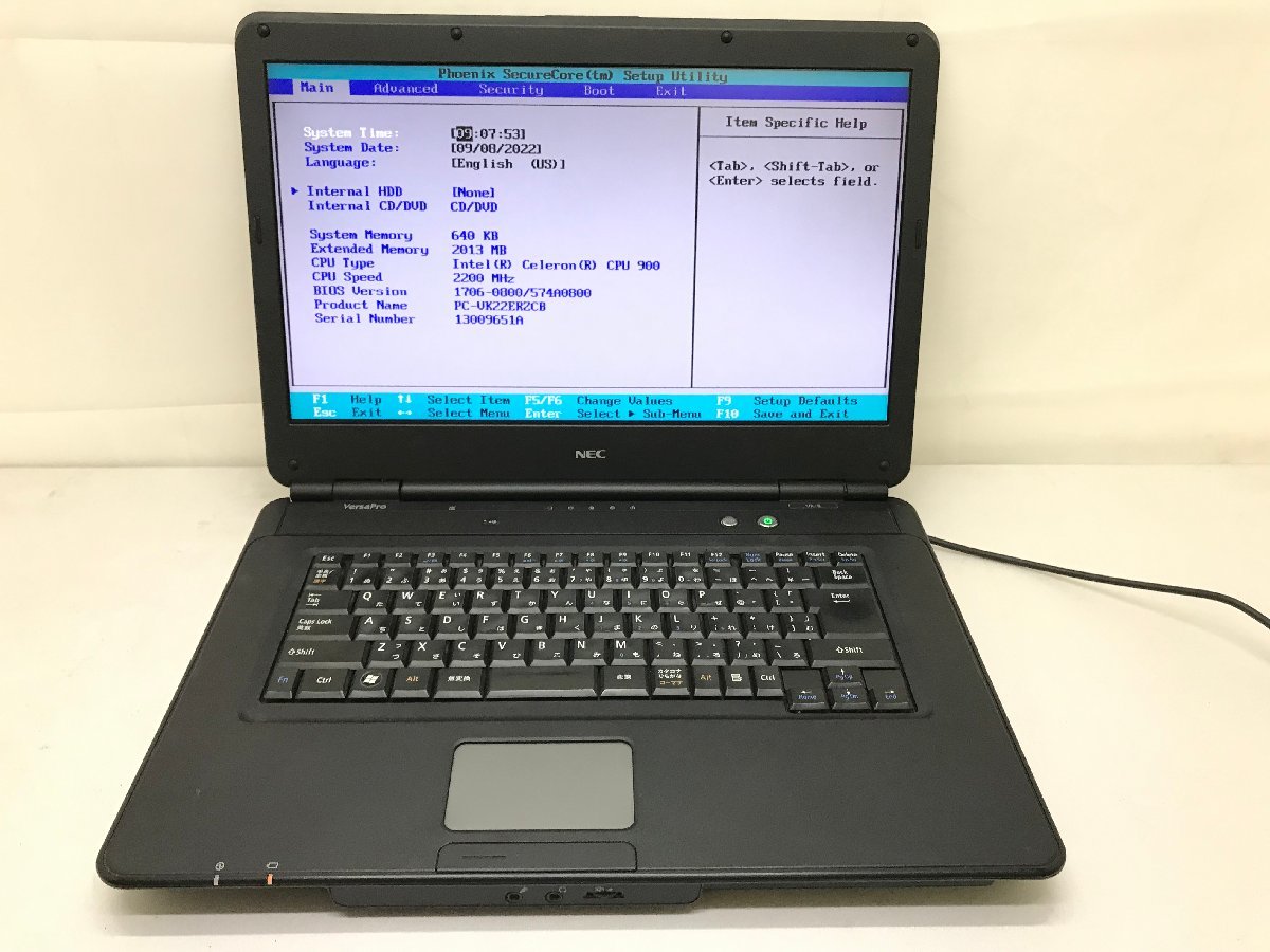 ットバンク ヤフオク Nec Versapro Vg L Pc Vk22tggdl Corei5 中古品 よろしけれ