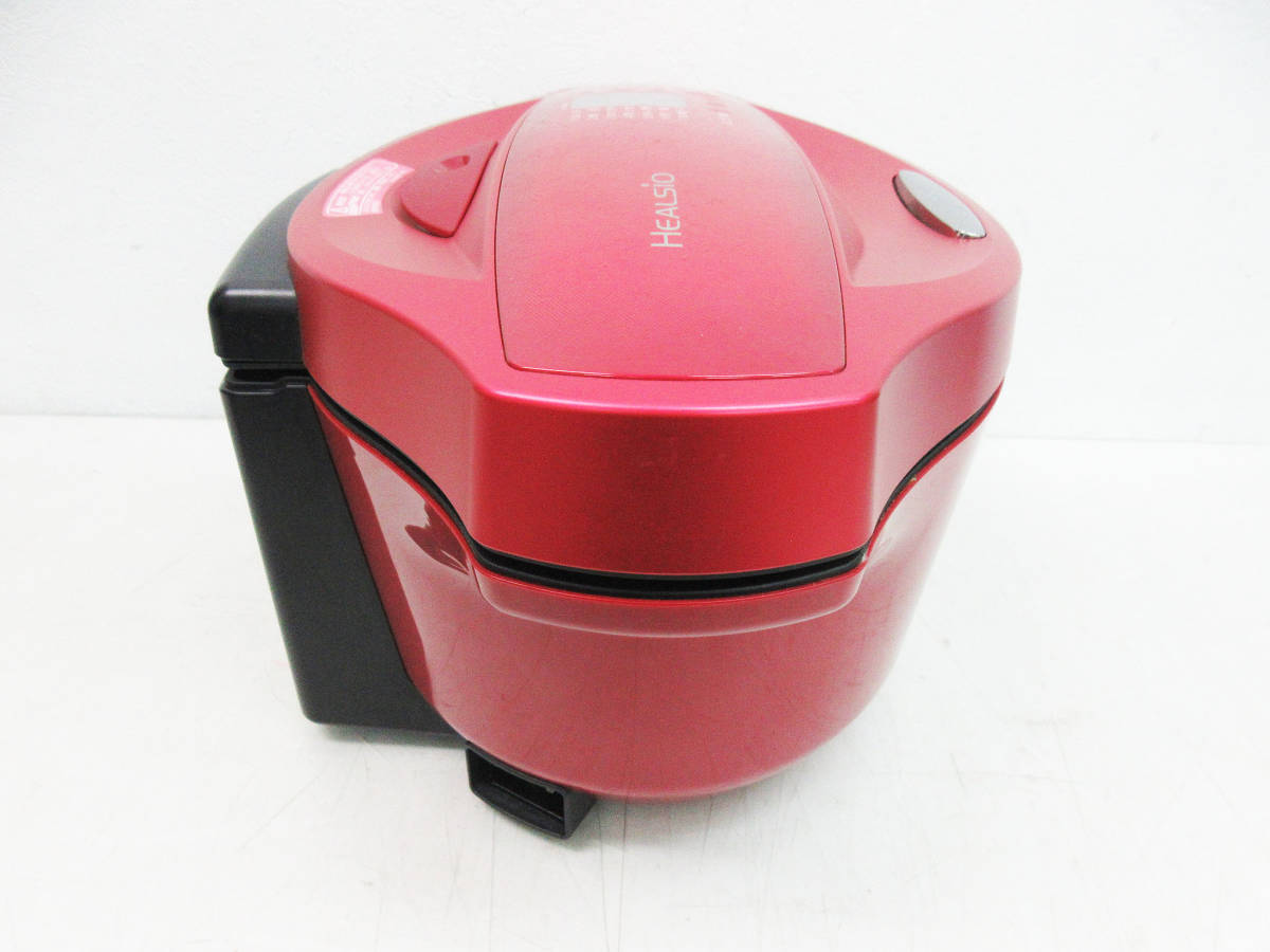 水なし自動調理器KN-HT24B レッド KN-HT24B-R 水なし自動調理鍋 HEALSIO（ヘルシオ）ホットクック レッド系