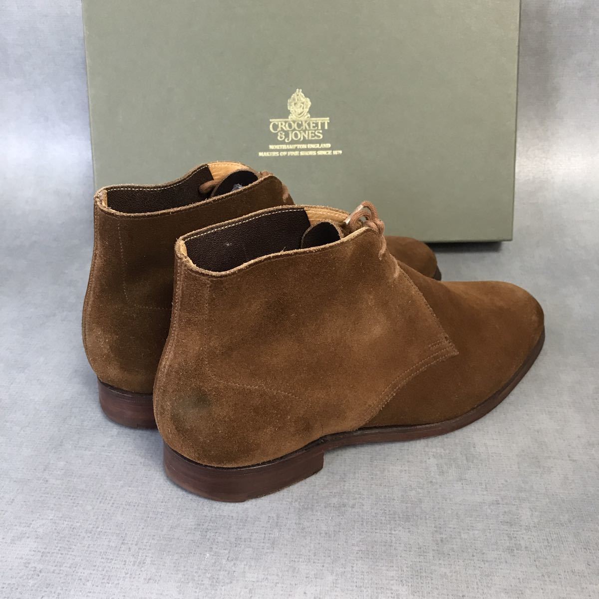 使用数回 CROCKETT&JONES BAYSWATER 6 1/2 BEAMS F別注 クロケット 