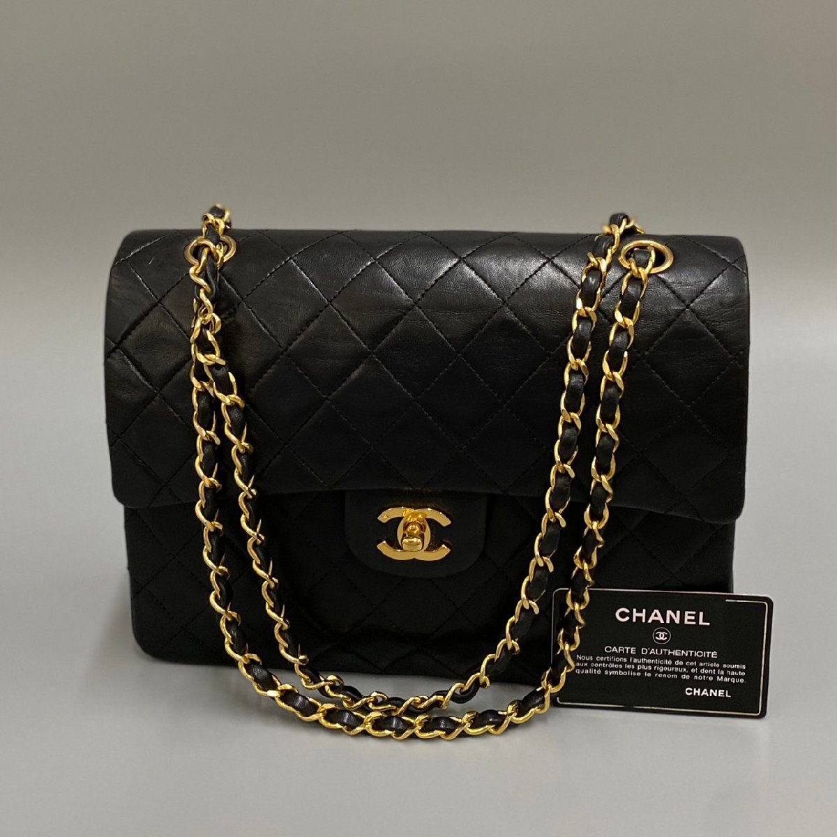 美品 極 シール有 CHANEL カード 1番台 シャネル 1円 シール カード有 - 袋
