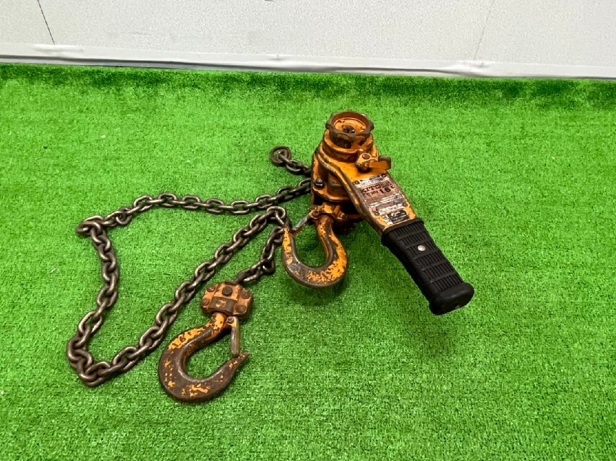  2153② 品 工具 レバーブロック KITO 1.6ｔ(工具、DIY用品)｜売買されたオークション情報、yahooの商品情報をアーカイブ公開 - オークファン その他