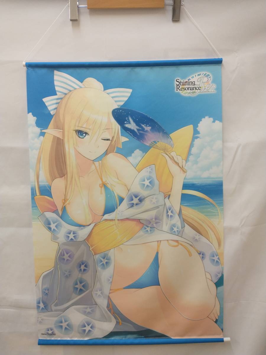 シャイニング・レゾナンス リフレイン -Premium Fan Box- B2タペストリー キリカ水着Ver. キリカ・トワ・アルマ 【ソフマップ特典】