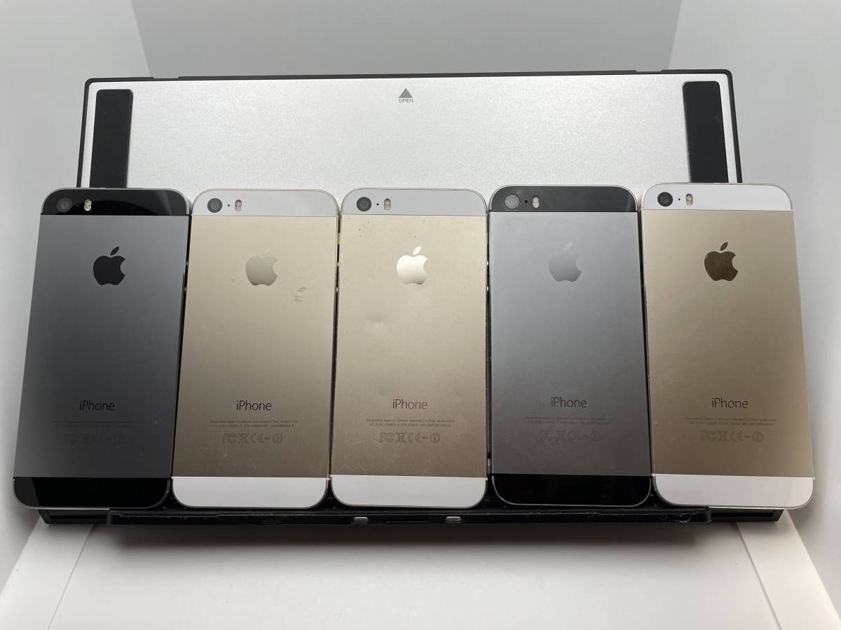 iPhone ジャンク品　7台　まとめ売り 中古・ジャンク】まとめ売り5台 液晶浮き 他 Apple IPhone 5s 32GB