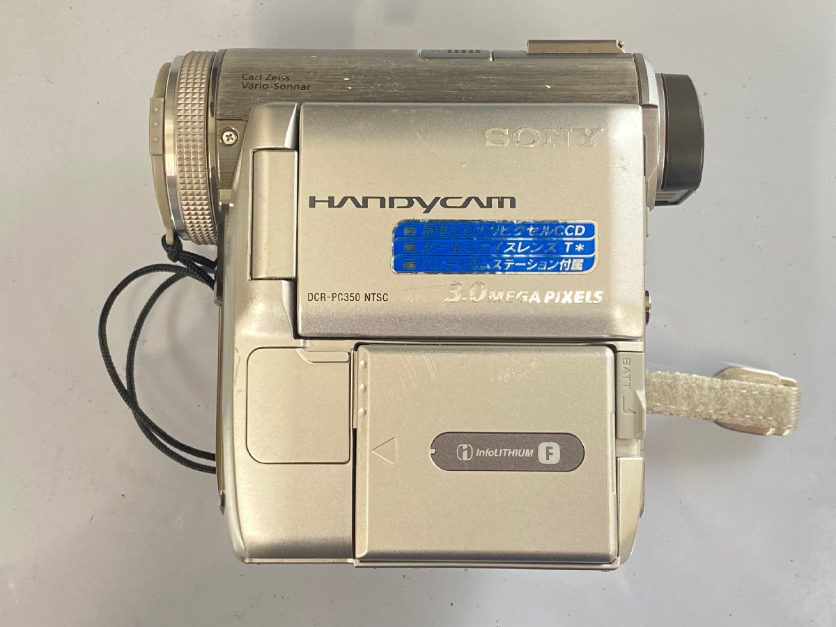 H359 ソニー SONY HANDYCAM ハンディカム DCRPC350 miniDV ビデオカメラ Carl Zeiss VarioSonnar 5.151 18 デジタル