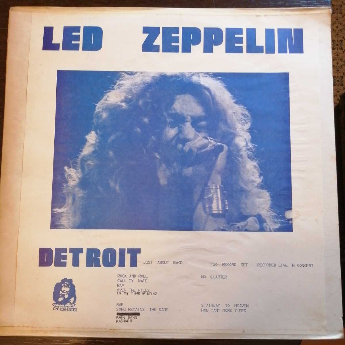 【SALE，新品】 ブート コレクターズアイテム レッドツェッペリン Led Zeppelin Detroit Just About Back レコード LP アナログ(Led Zeppelin)｜売買されたオークション情報、yahooの商品情報をアーカイブ公開 - オークファ Led Zeppelin