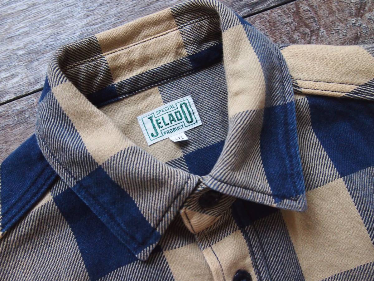 JELADO ジェラード バッファローチェック ヘビーネルシャツ REGULAR 