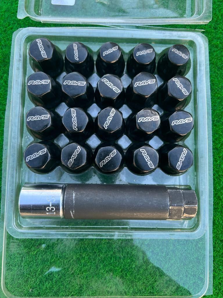 RAYS レイズ ホイールナット ロックナット m12×p1.5 ホイールナット 16個