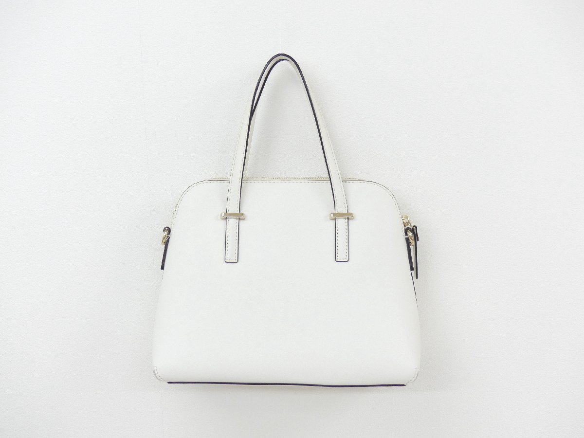 Kate Spade 2WAYハンドバッグ Cedar Street Maise ホワイトレザー なな 