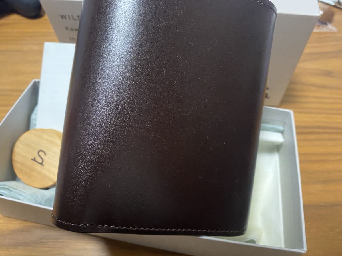 新品未使用 ワイルドスワンズ バーン サドル チョコ WILDSWANS BYRNE