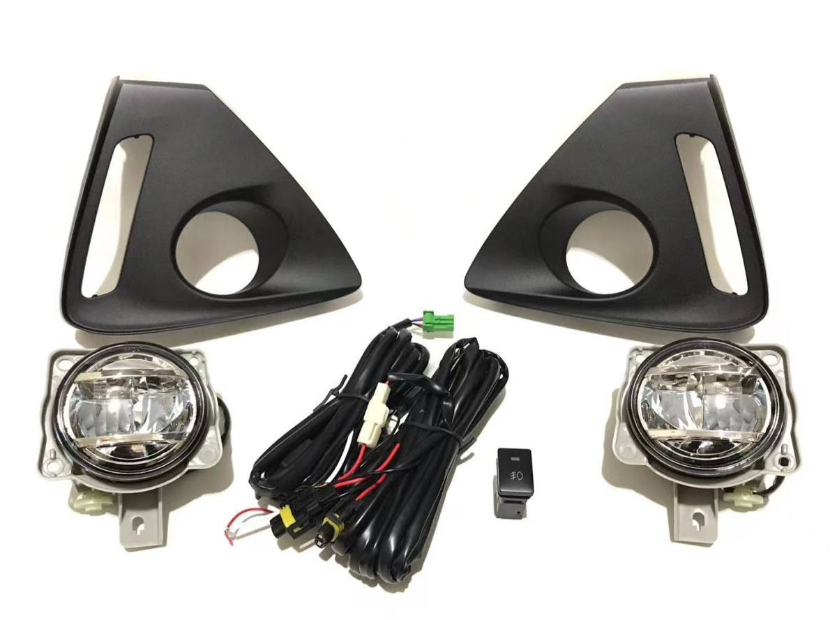 ★送無即納 トヨタ タンク M900A M910A 純正設計 後付け LED フォグランプ 本体 フルキット ポン付けOK フォグカバー/ハーネス/スイッチ込