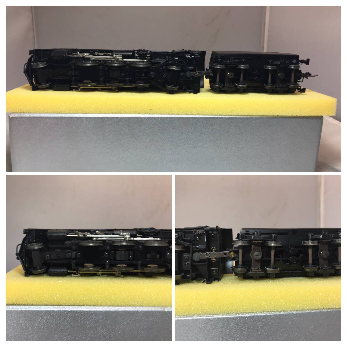 天賞堂　C58 北海道寒冷地タイプ　戦後型　船底テンダー 1998年製　ディティールアップ　１/80　16.5mm　 完成品