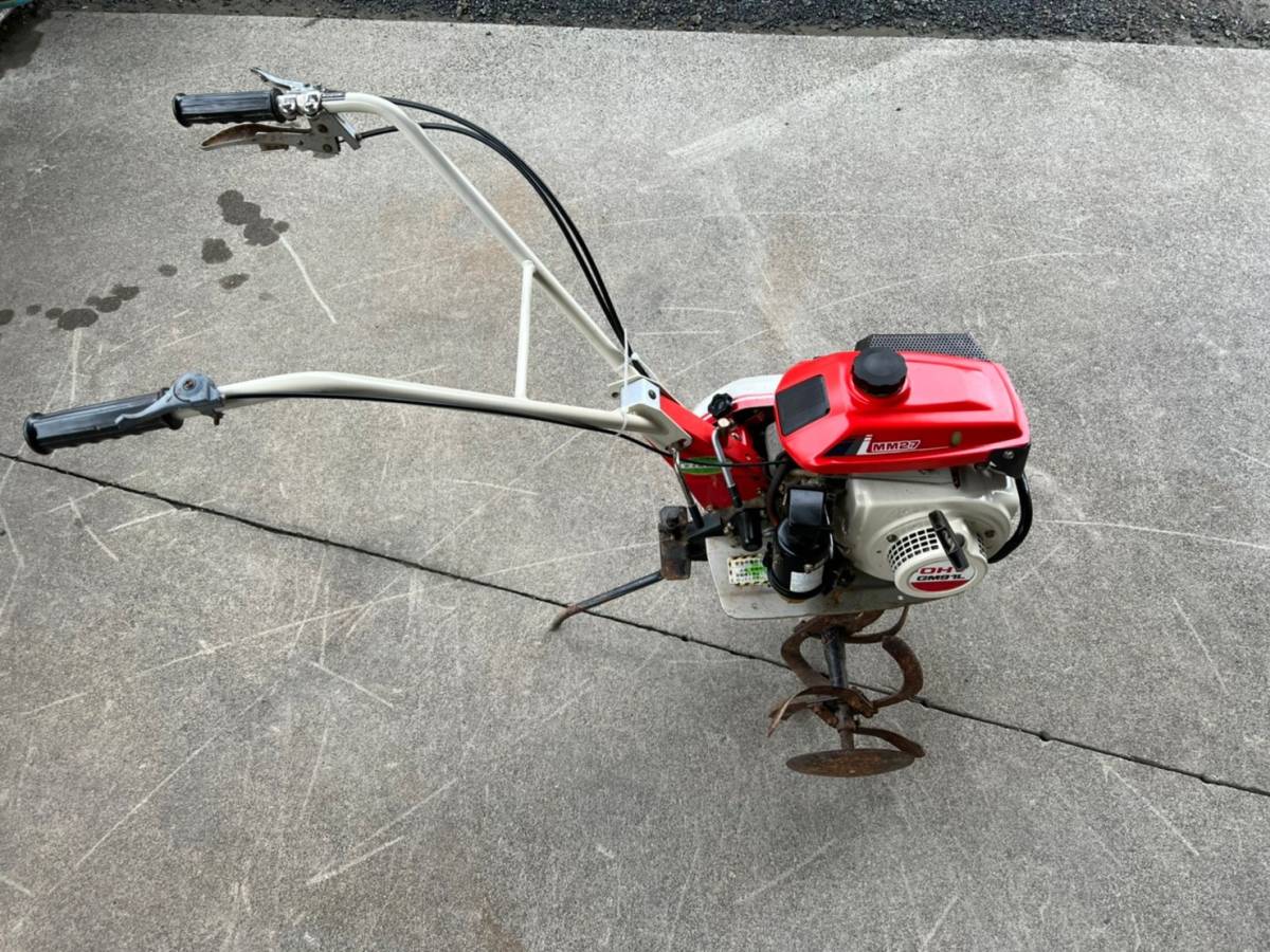 小形耕運機 三菱 MM27 4サイクル／ガソリン／2.7 馬力／前進1後進1 
