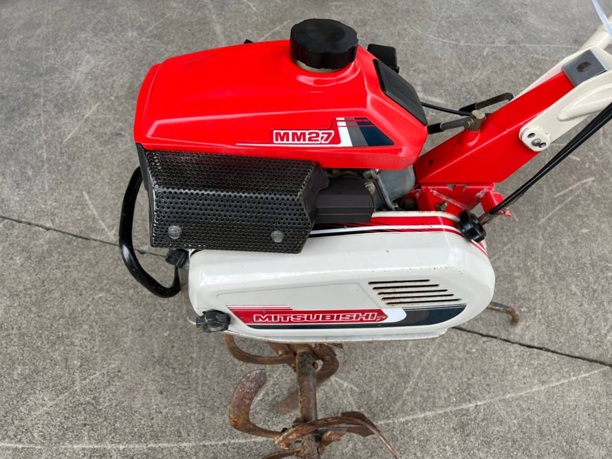 小形耕運機 三菱 MM27 4サイクル／ガソリン／2.7 馬力／前進1後進1 