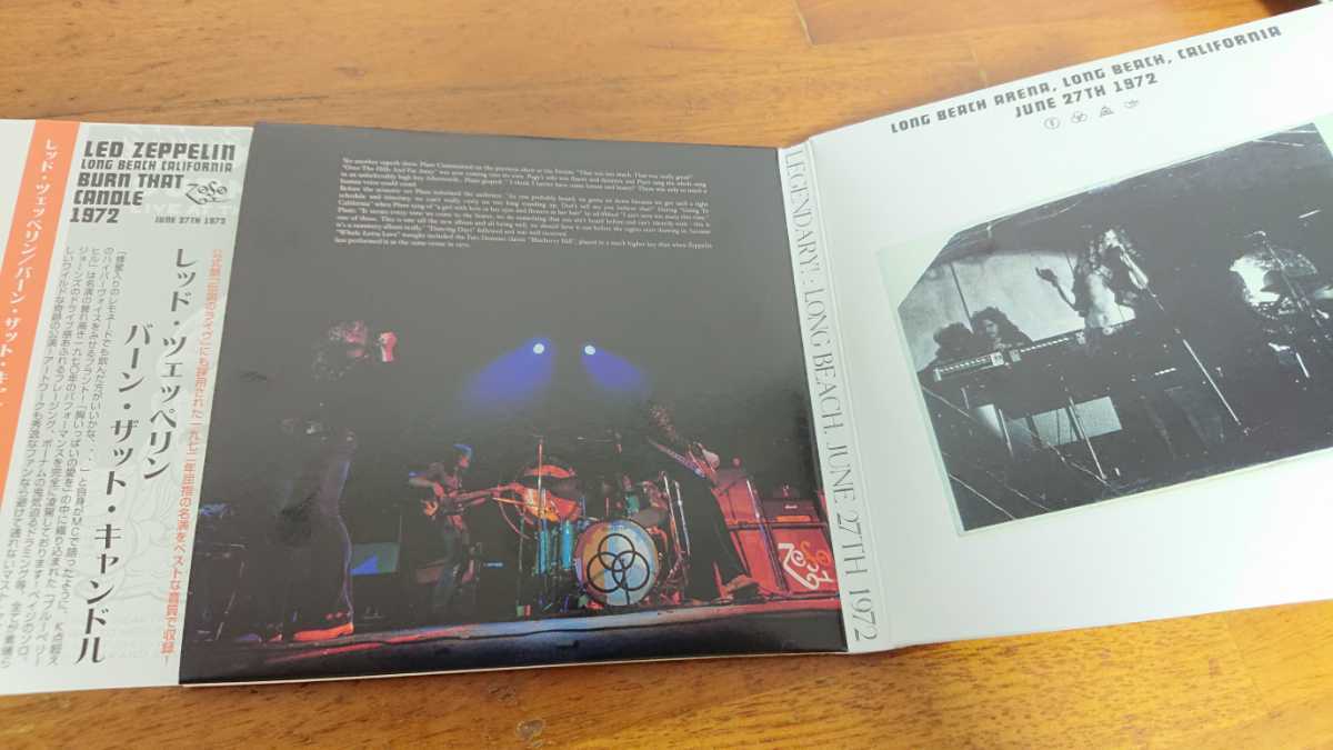 名盤！☆EMPRESS VALLEY エンプレスバレイ☆ Led Zeppelin “BURN LIKE 