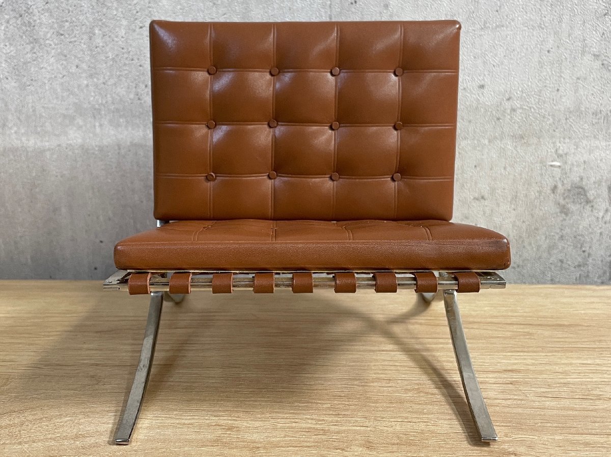Vitra ヴィトラ ミニチュアコレクション バルセロナチェア MR 90