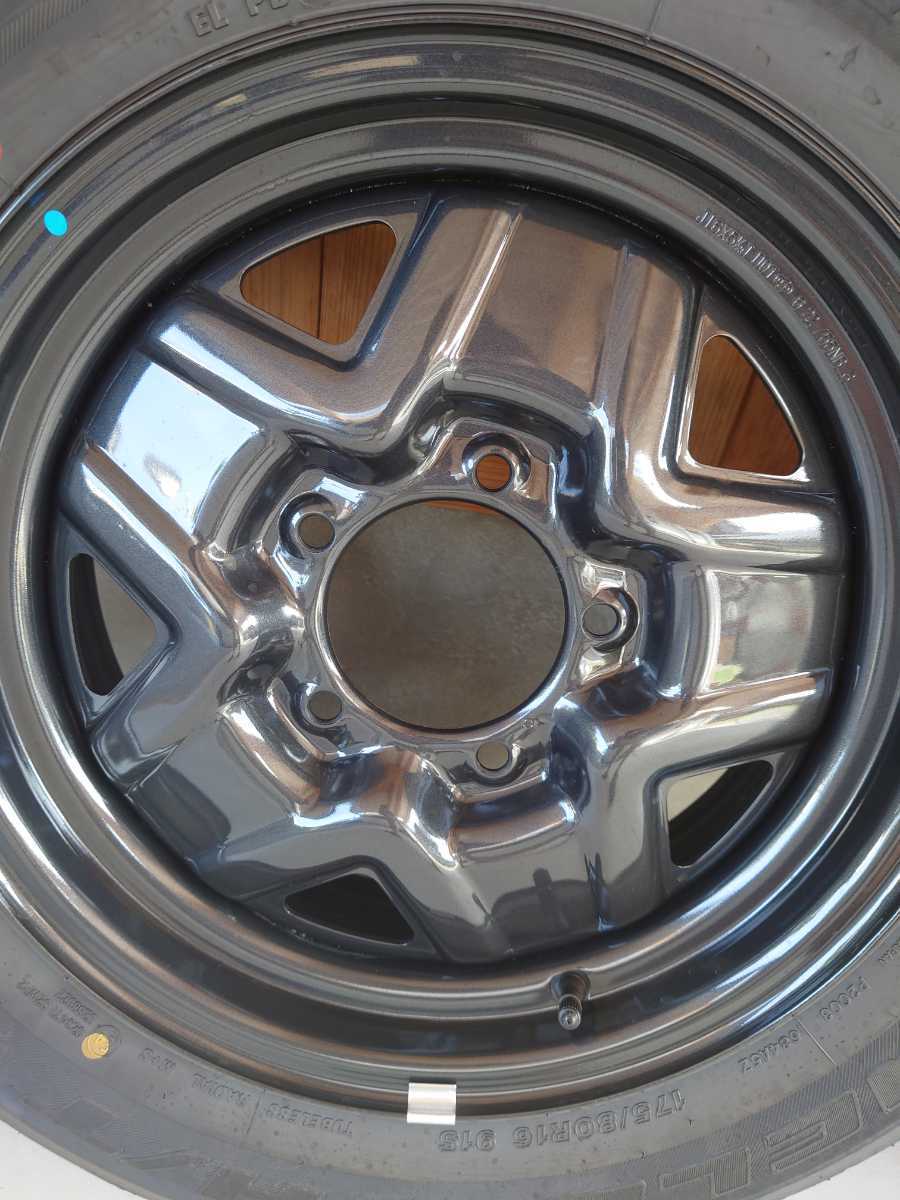 スズキ JB64 ジムニー 純正ホイール スチール□ 16×5.5J+22□5H 