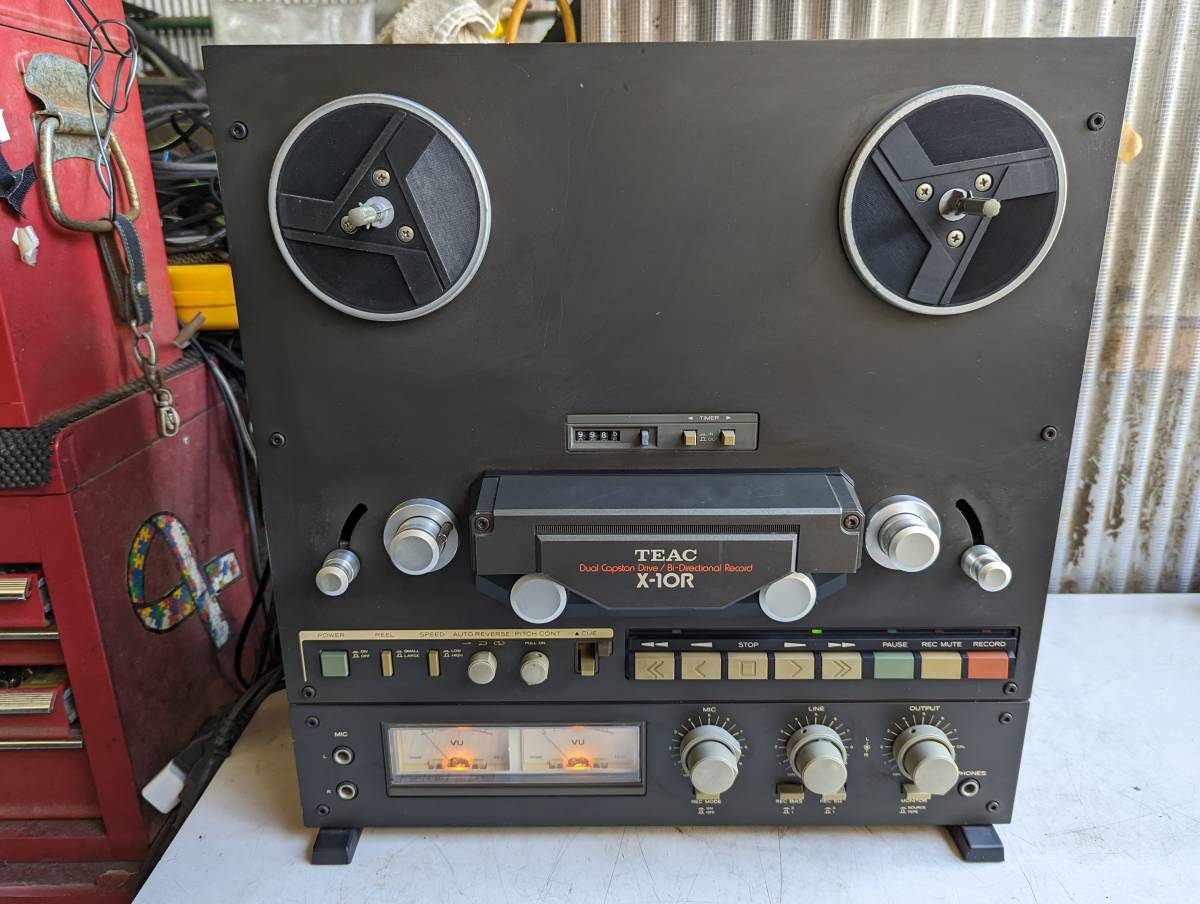人気SALE，2025 S:TEAC ティアック X-10R オープンリールデッキ 本体のみ 現状品(オープンリールデッキ)｜売買されたオークション情報、yahooの商品情報をアーカイブ公開 - オークファン オープンリールデッキ