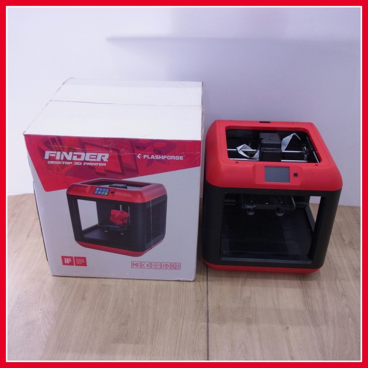 Flashforge Finder 3Dプリンター 乾燥機、収納ボックス付き FLASHFORGE Finder - | 3D ⁄ 3Dプリンター Flashforge FlashForge