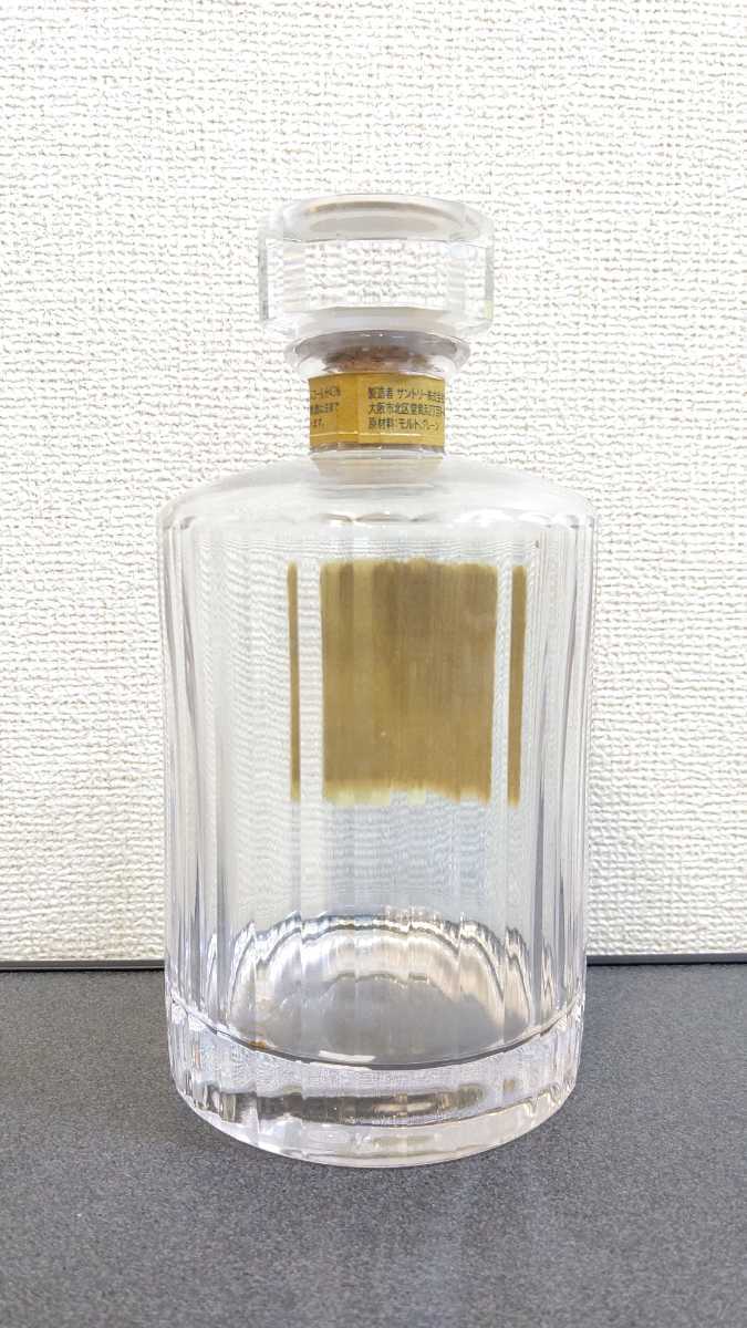 美品】響30年 空瓶 旧式 空き瓶 サントリー響30年 SUNTORY カガミ
