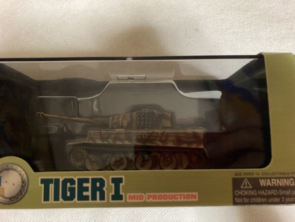 09.ドラゴンアーマー DRAGON ARMOR 1/72 タイガー 中期型 第508重戦車大隊 60020★完成品 戦車 ティーガーⅠ 中古