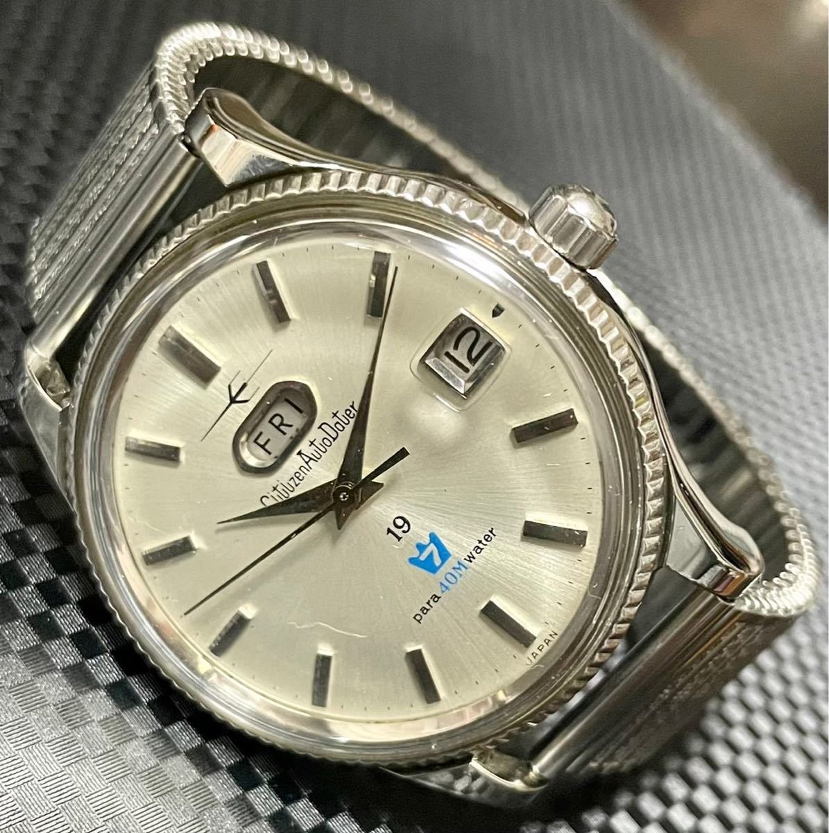 1円〜 M CITIZEN シチズン AutoDater オートデーター AW 51407051 