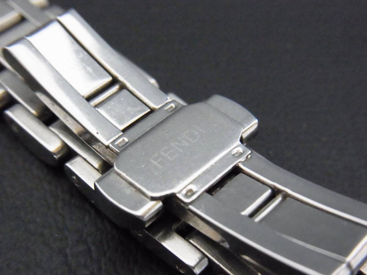 FENDI フェンディ orologi オロロジ 750L 白文字盤 ズッカ柄 腕時計 
