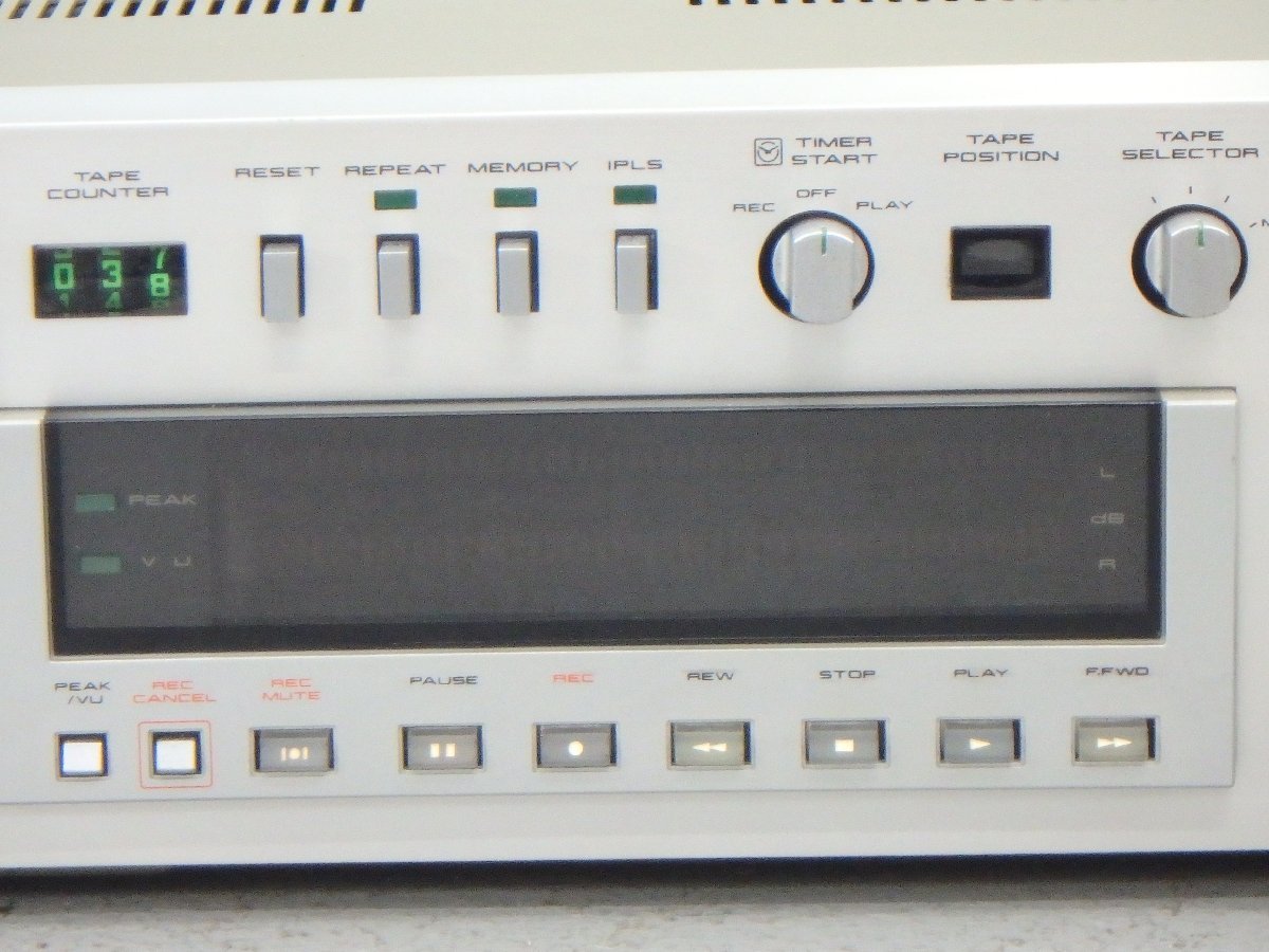 AKAI ステレオカセットデッキ GX-F90ジャンク品 △ジャンク AKAI