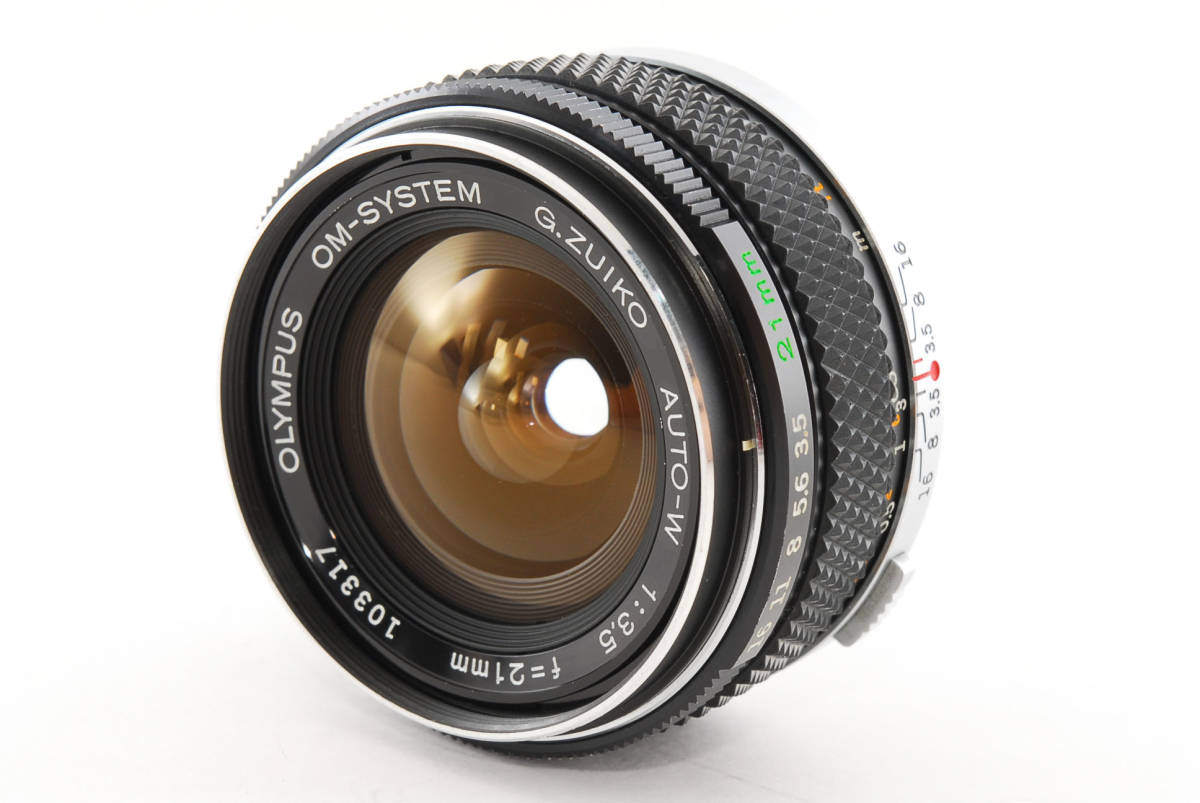 Olympus 28mm f3.5 Auto-W OM Wide-Angle Prime Lens [EXC]