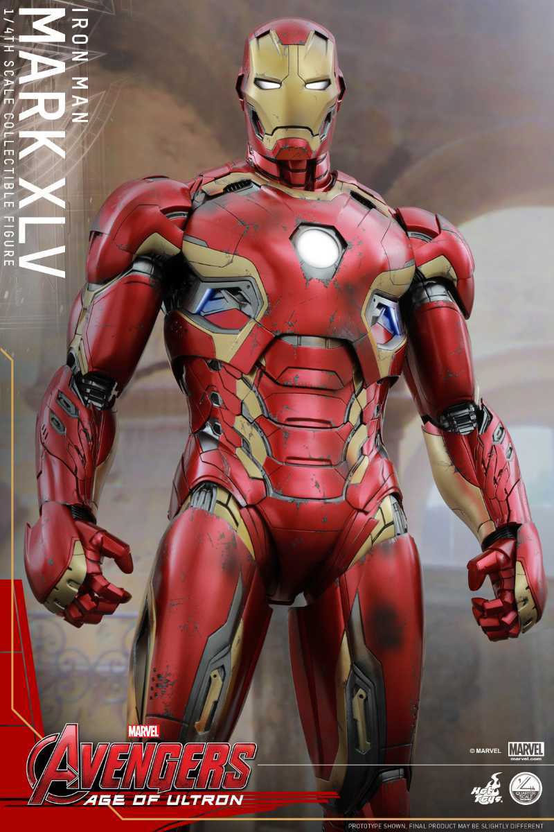 Man パーツ 未使用】1/4 ホットトイズ アイアンマン・マーク45「トイサピ限定