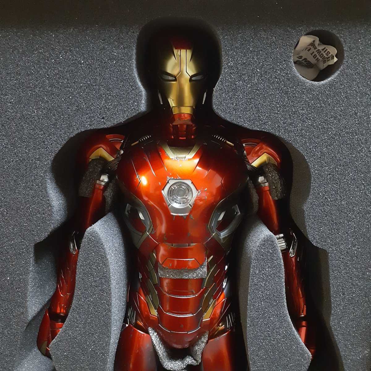 未使用】1/4 ホットトイズ アイアンマン・マーク45「トイサピ限定