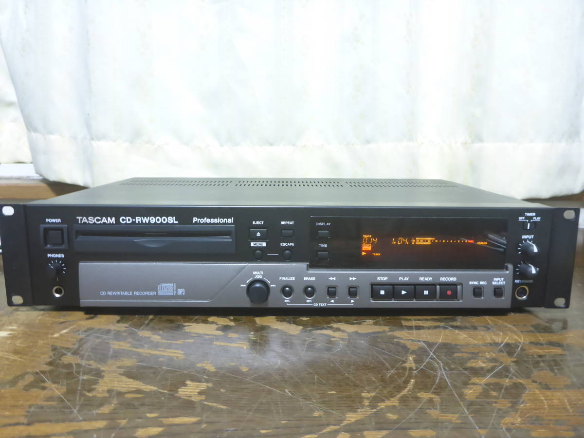 TASCAM CD-RW900SL 業務用CDレコーダー タスカム
