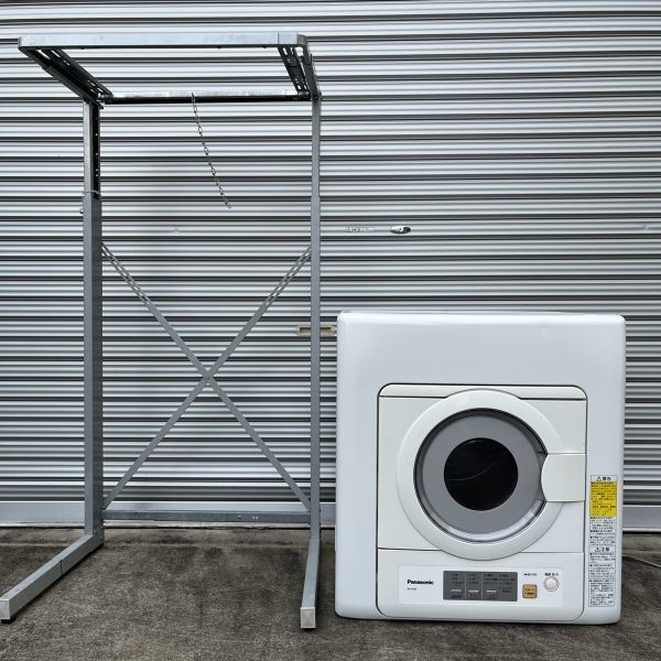 Panasonic パナソニック NH-D503 衣類乾燥機 本体 説明書あり 幅65cm 