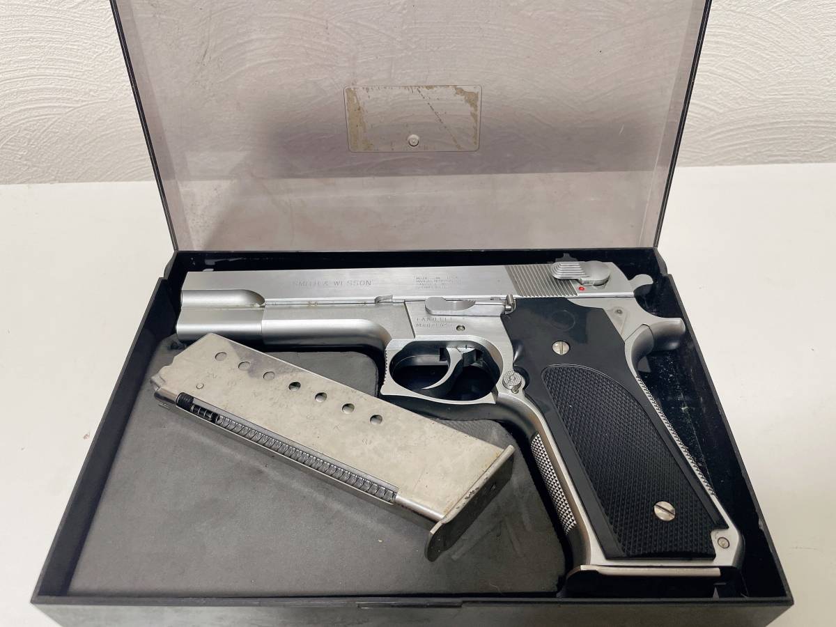 MGC S&W モデル645 シルバーモデルガスガン M645 MGC S&W エアガン