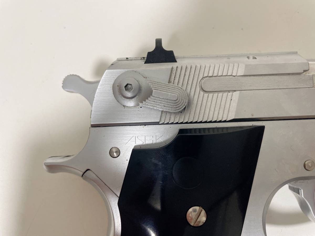 MGC S&W モデル645 シルバーモデルガスガン M645 MGC S&W エアガン