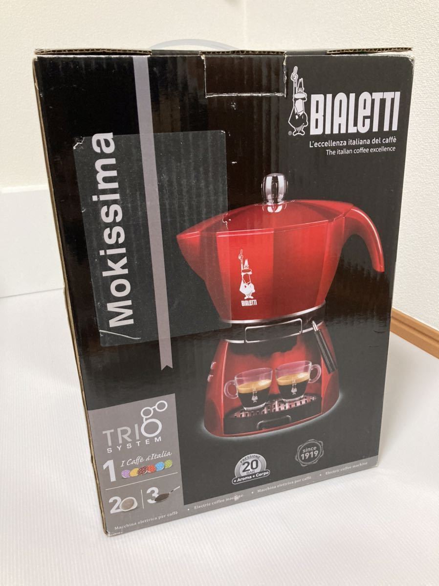 【未使用品】ビアレッティ コーヒーメーカー モキッシマ エスプレッソマシン モキッシマ エスプレッソメーカー コーヒーメーカー ビアレッティ
