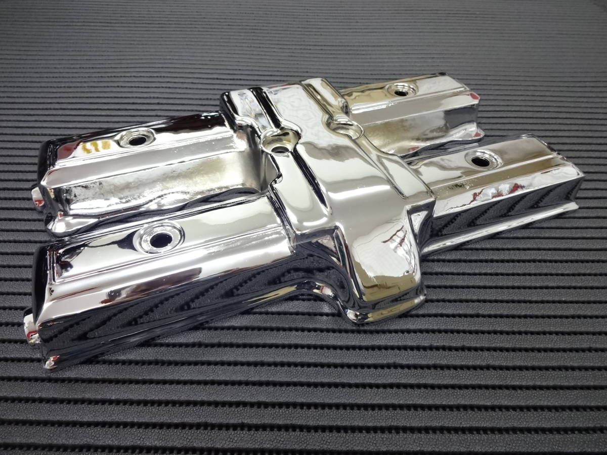 GT380 スプロケカバー ダイナモカバー メッキ BEET サンパチ ポイント
