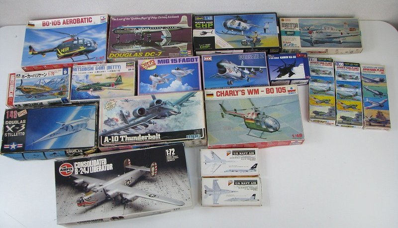  未組立 軍用機 戦闘機 まとめて ジャンク 三菱G4M1 BO-105 B-24J 他(その他)｜売買されたオークション情報、yahooの商品情報をアーカイブ公開 - オークファン その他