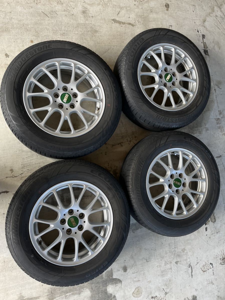 中古品】BBS RE5000 4本セット PCD100 5H 15インチ タイヤホイール 
