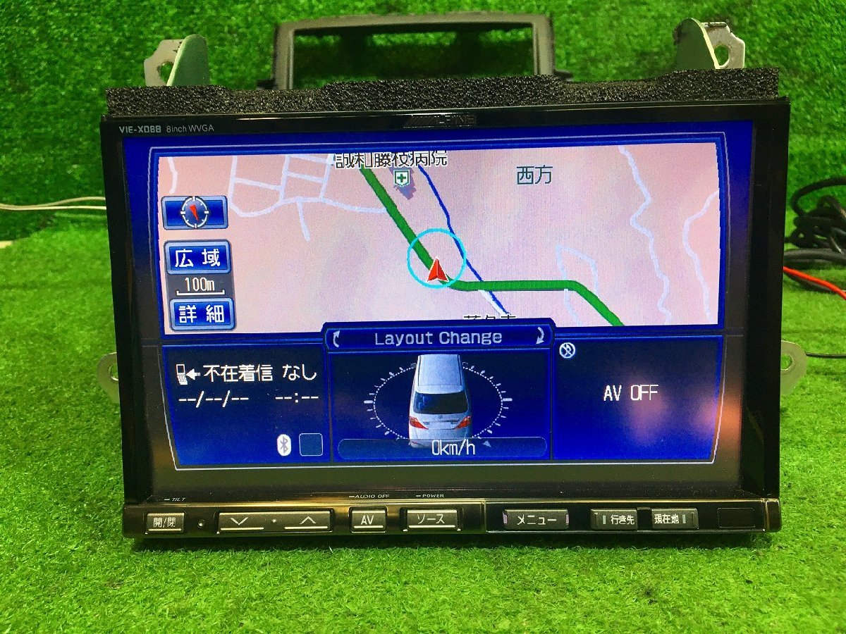 Б 送料無料 アルパイン ALPINE ナビ 2011年モデル VIE-X088V 汎用 