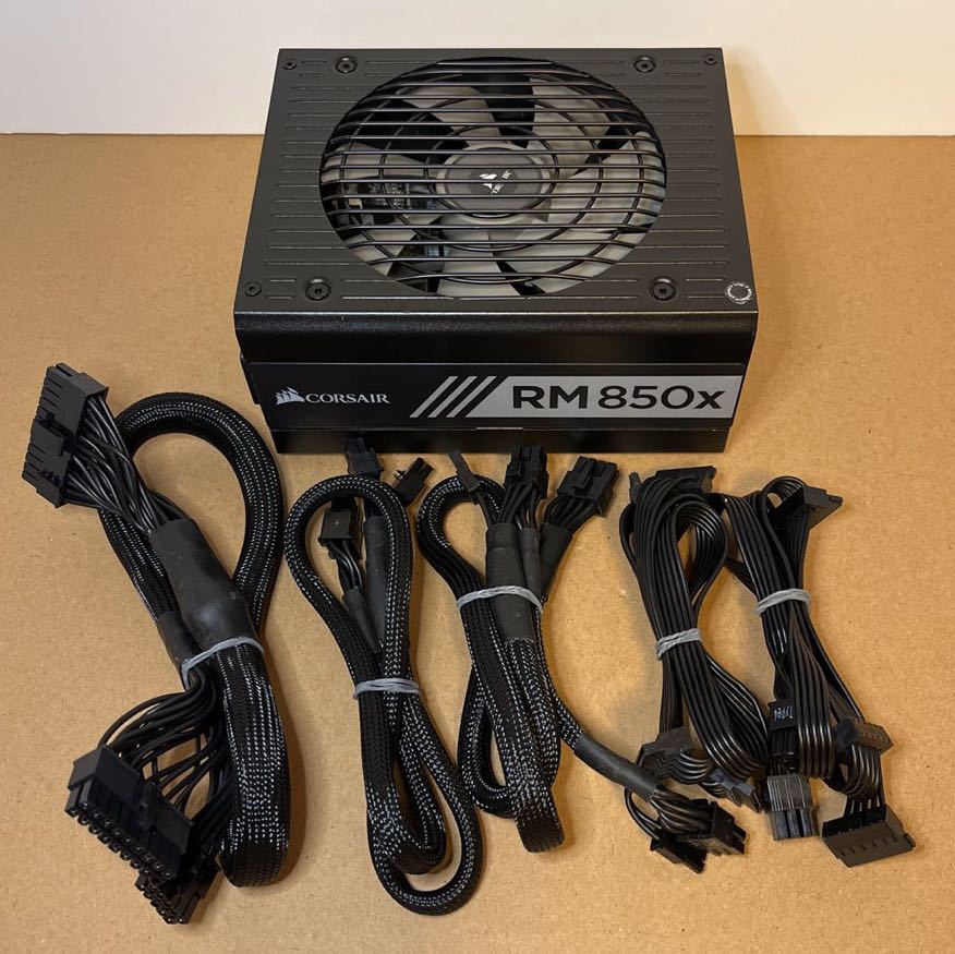 送料無料，豊富な CORSAIR RM850x PC電源 80+GOLD(850w～)｜売買されたオークション情報、yahooの商品情報をアーカイブ公開 - オークファン 850w～
