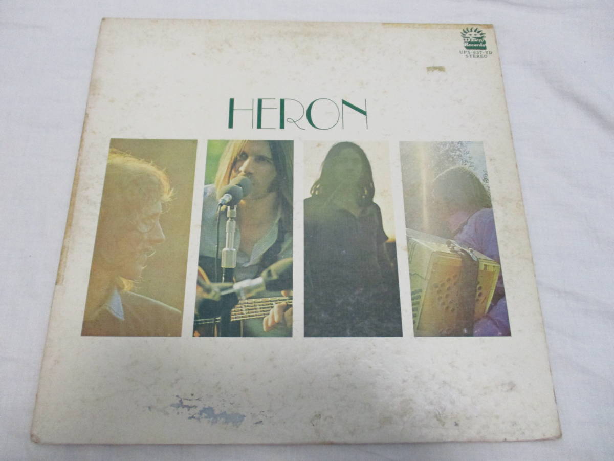 人気，定番 Heron - S/T ヘロン Pye UPS 637 - YD 国内盤 LP 1975年プレス インサート(一般)｜売買されたオークション情報、yahooの商品情報をアーカイブ公開 - オークファン 一般