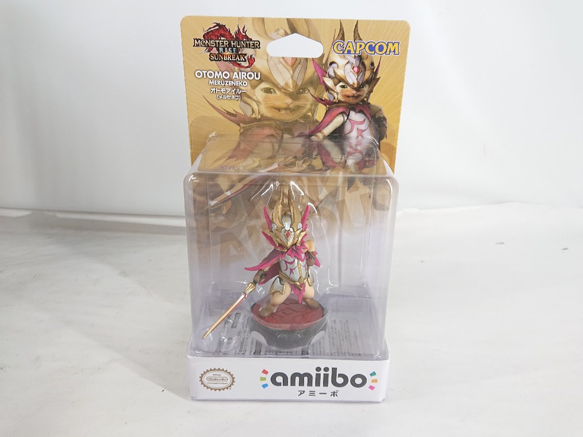 : + サンブレイク イーカプコン |amiibo オトモアイルー［メルゼネコ amiibo 3種 初回限定版『モンスターハンターライズ 0 アミーボ モンスターハンターライズサンブレイク アミーボモンスターハンターライズ:サンブレイク モンスターハンターライズ 3種類のamiibo™が発売決定！ オトモガルク［メルゼガル］モンスターハンターライズ：サン