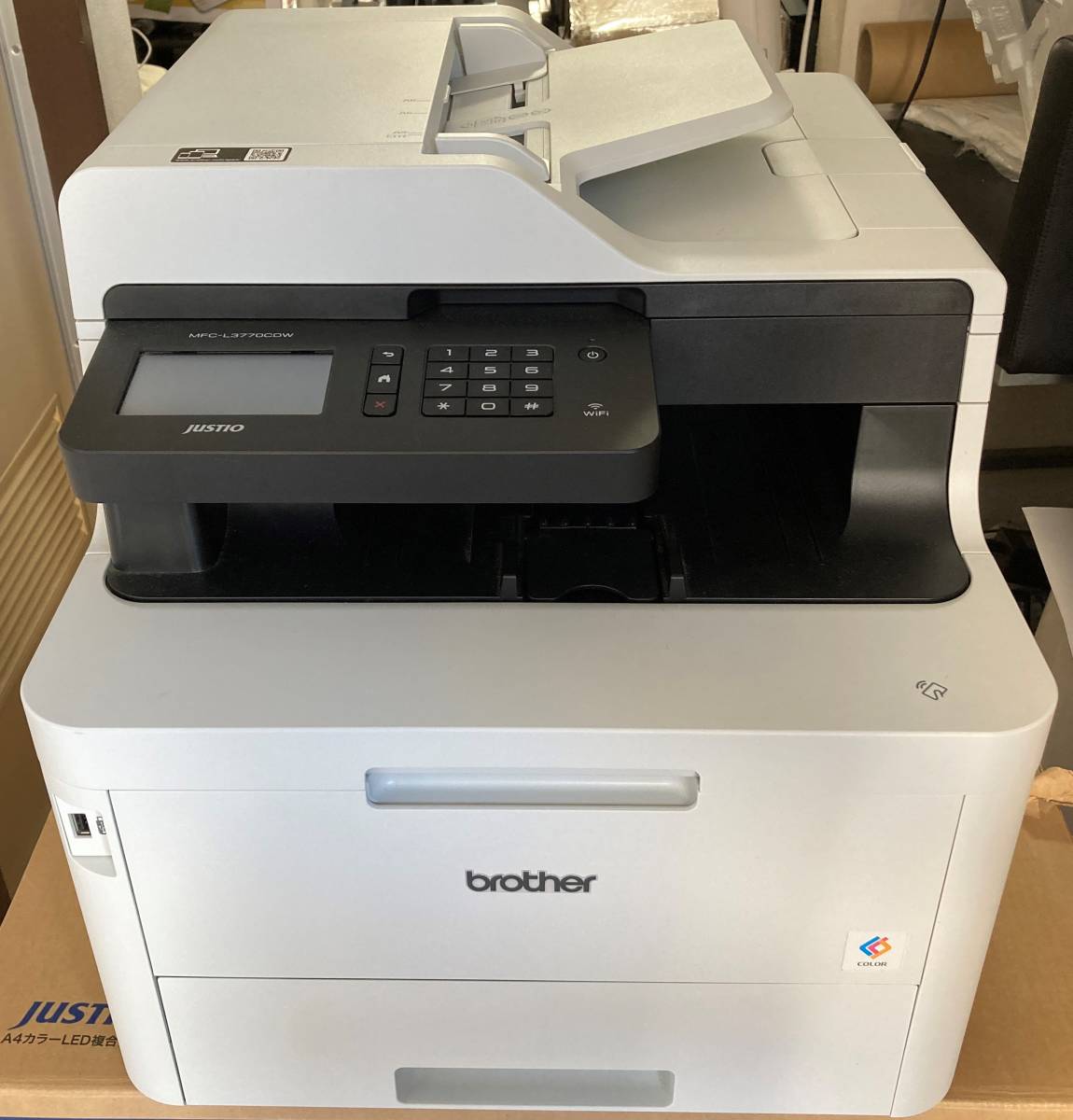 美品 brother A4 カラー レーザー プリンター 複合機 MFC-L3770CDW 