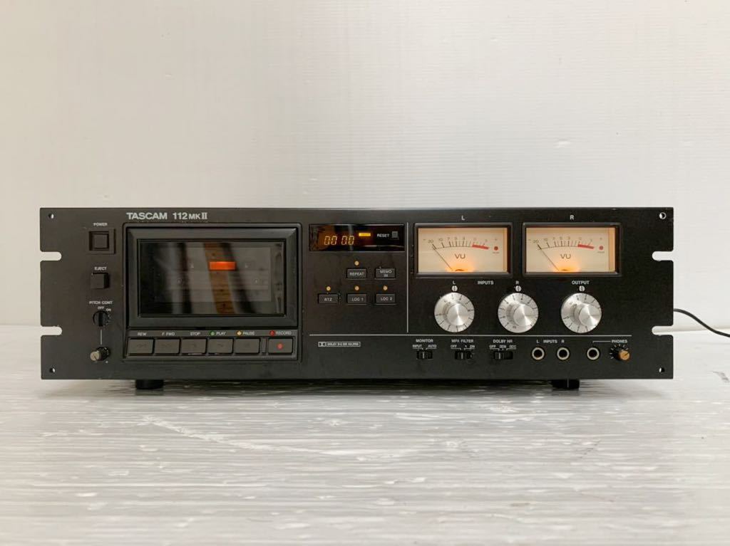 TASCAM 112MKⅡ タスカム 公式通販 カセットデッ 112RMK2 TASCAM
