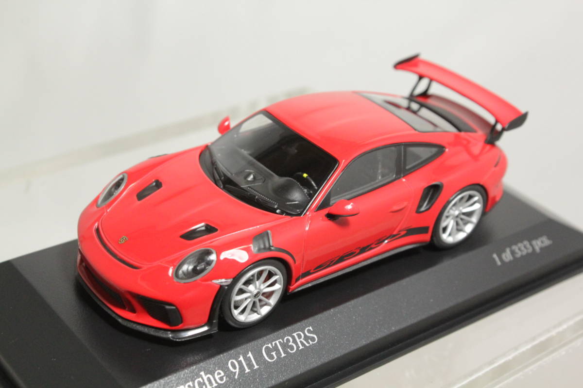 MINICHAMPS 1/43 ポルシェ 911 GT3RS Red / Silver Wheels 【公式通販】