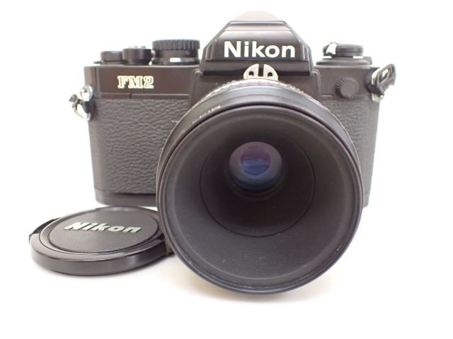 NIKON ニコン フィルム一眼レフカメラ NEW FM2 ブラック + Micro