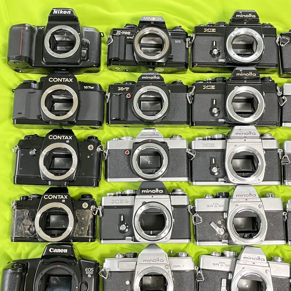 ※【ジャンクB】MINOLTA Nikon CONTAX PENTAX Canon大量セット 1円〜売り切り※