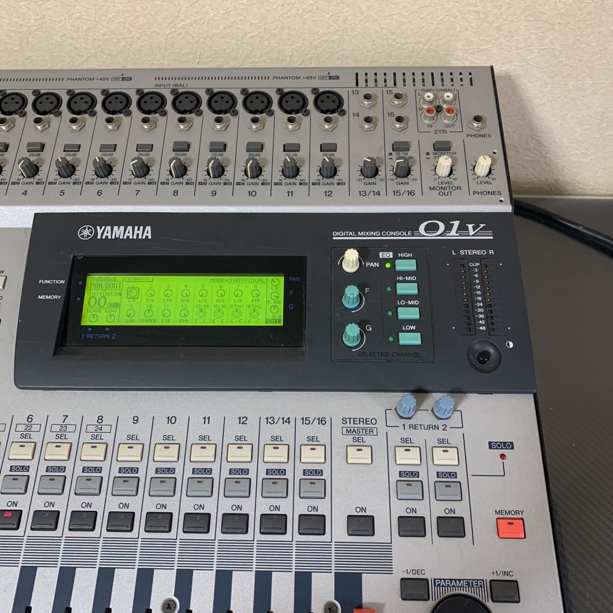 YAMAHA 01V ヤマハ デジタルミキサー（YAMAHA 01V 初代 DIGITAL MIXING 