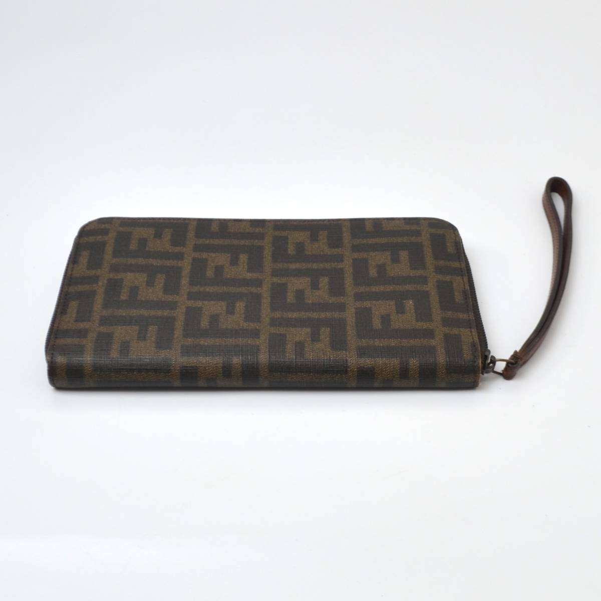 長財布 フェンディ(FENDI)|ズッカ柄 FENDI ラウンドファスナー長財布 